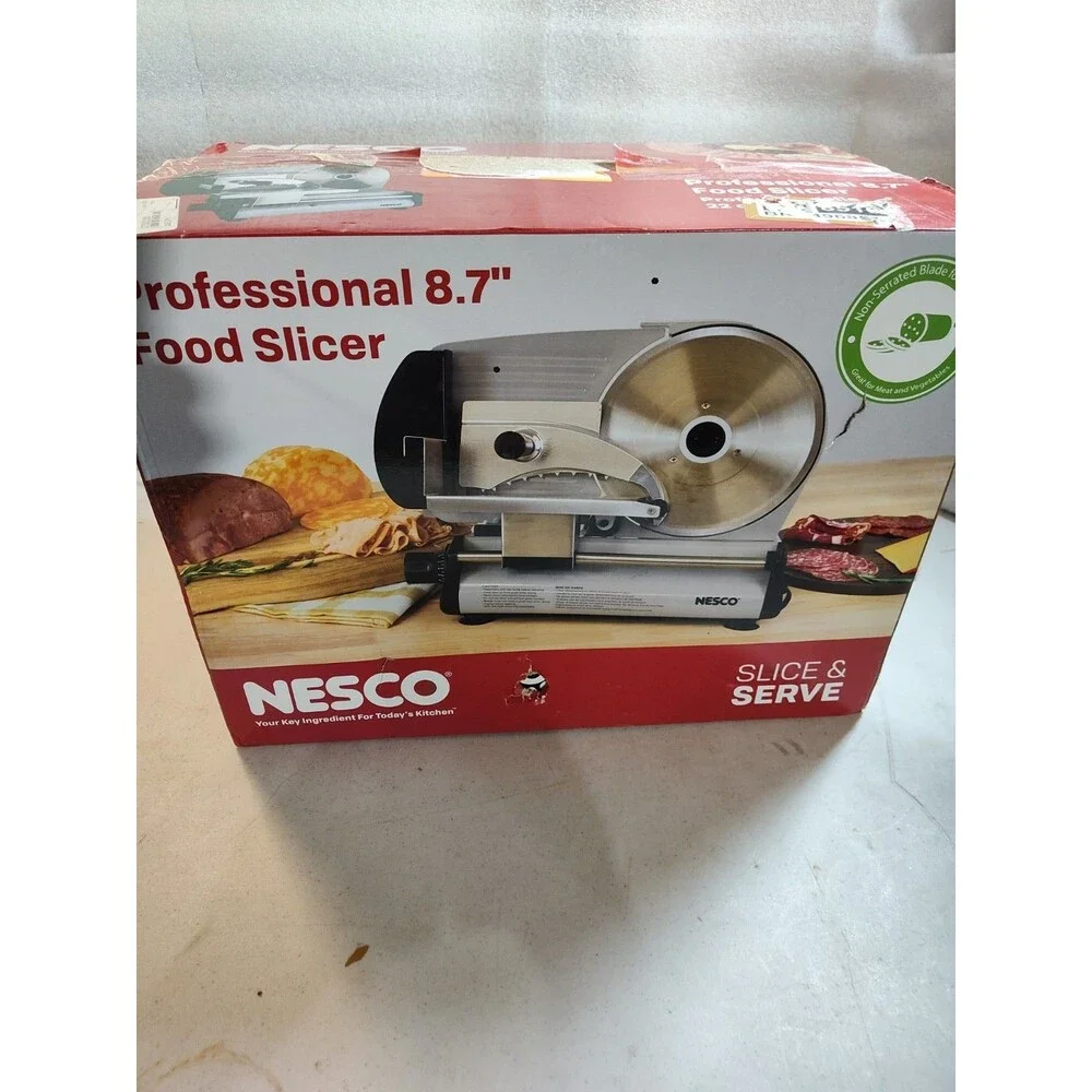 Nesco Professional 8.7-in Food Slicer 859